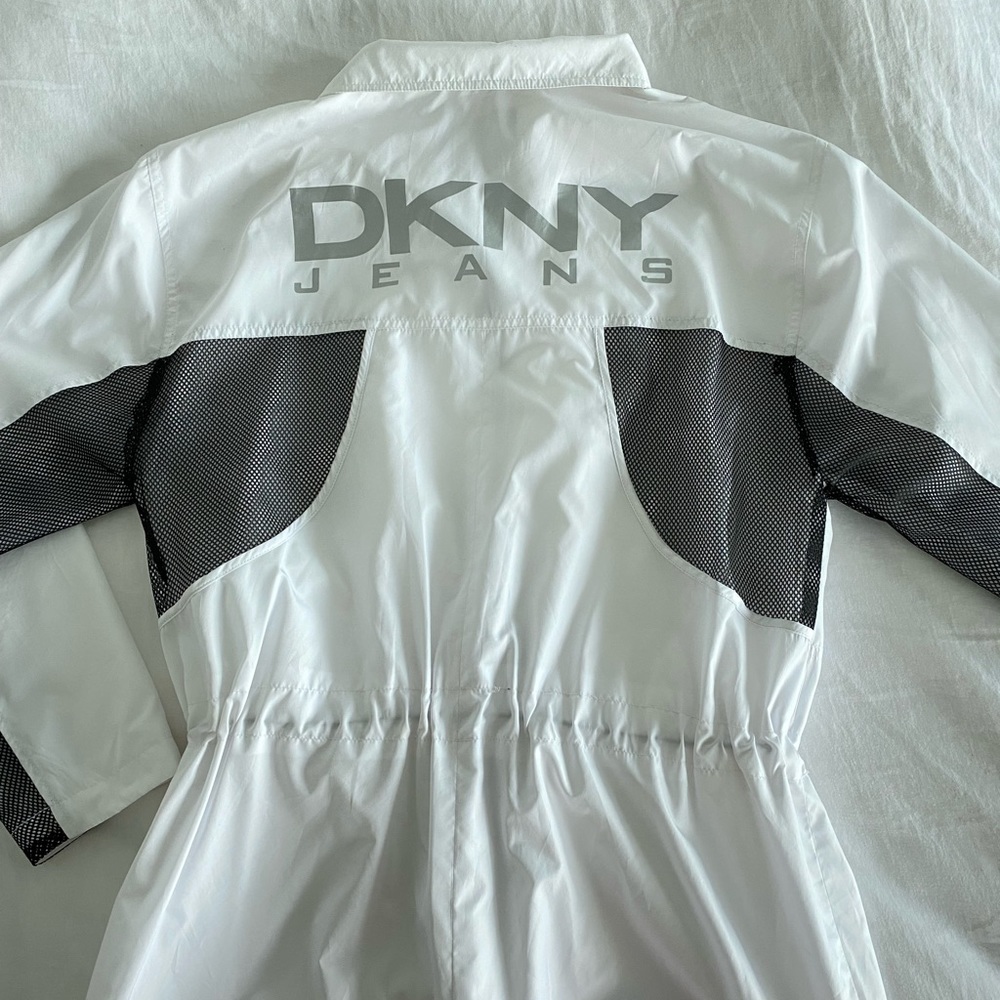 DKNY Long Windbreaker